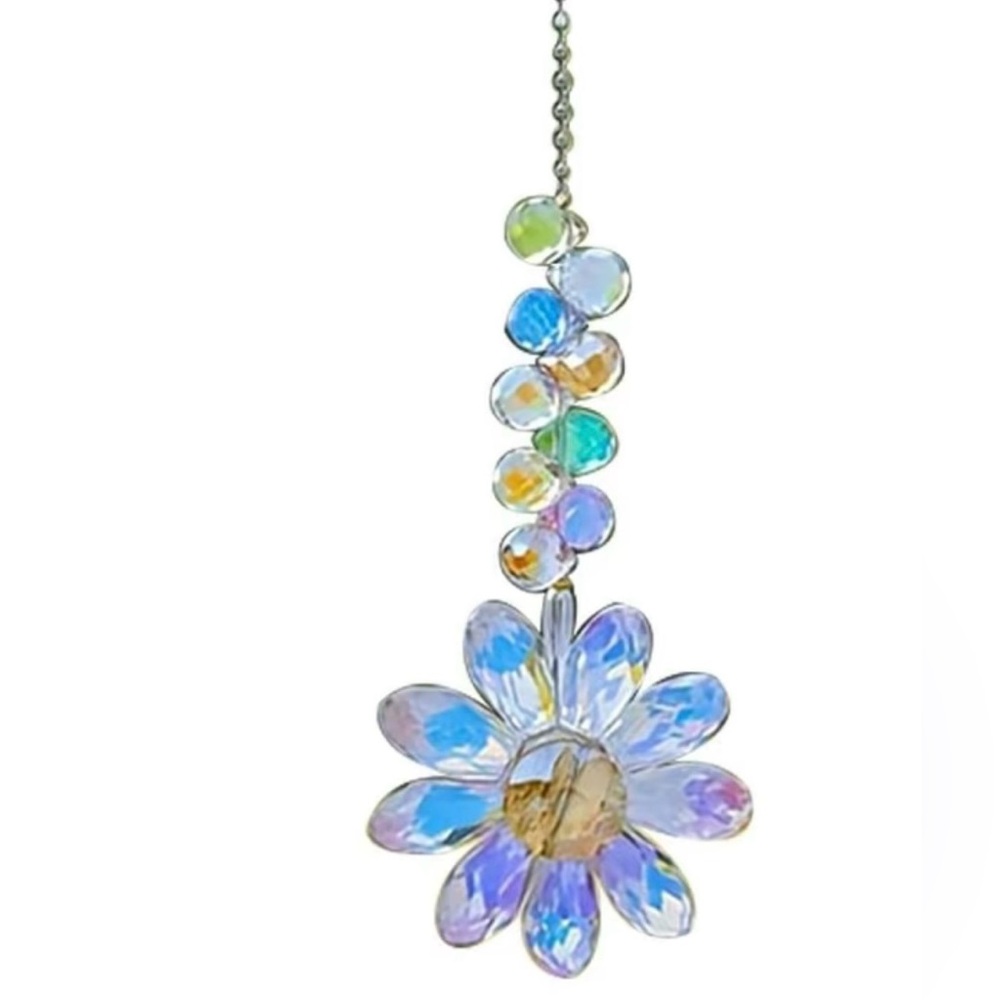 Crystal Sun Catcher with Chain and Hook - Picture 6 of 6